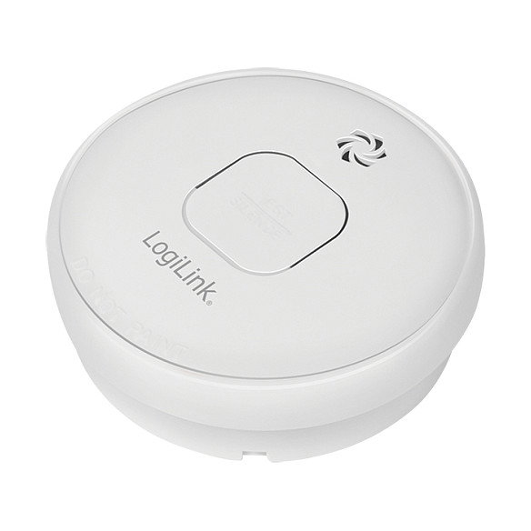 LogiLink Detector de humo con aprobación VdS y batería de 10 años LogiLink Detector de humo con aprobación VdS y batería de 10 años