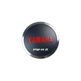 Yamaha Tapa Logo Motor PW PW-X2 TE ST Rojo Negro