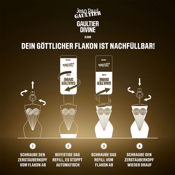 Jean Paul Gaultier Divine Elixir Eau de Parfum Recarga 200 ml Jean Paul Gaultier Divine Elixir Eau de Parfum Recarga 200 ml