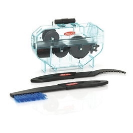 XLC TO-S57 Kit para limpiar la cadena de bicicleta con herramienta y cepillos