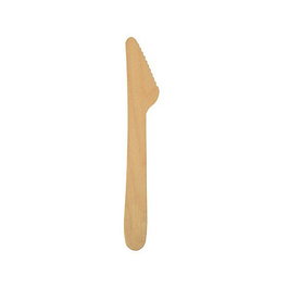 PAPSTAR Cuchillo desechable pure marrón