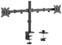 Aisens Soporte de Mesa ECO para 2 Monitores o TV 17-32, Negro