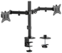 Aisens Soporte de Mesa ECO para 2 Monitores o TV 17-32, Negro