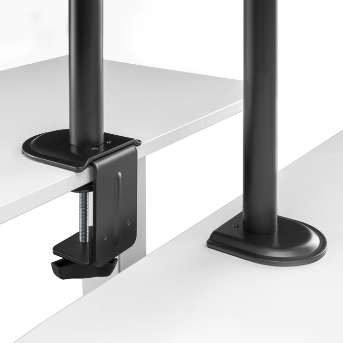Aisens Soporte de Mesa ECO para 2 Monitores o TV 17-32, Negro