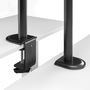 Aisens Soporte de Mesa ECO para 2 Monitores o TV 17-32, Negro