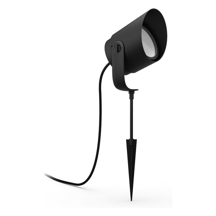 Philips Hue White & Color Ambiance Lily XL Foco para exteriores Negro, Iluminación inteligente LED Metal, Regulable