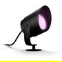 Philips Hue White & Color Ambiance Lily XL Foco para exteriores Negro, Iluminación inteligente LED Metal, Regulable