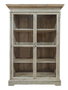 DKD Home Decor India 1c24 Vitrina Madera Reciclada Natural 130 x 55 x 209 cm