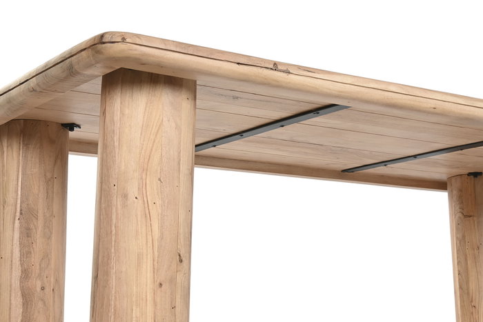 DKD Home Decor Mesa Comedor 90 x 75 x 180 cm Shabby