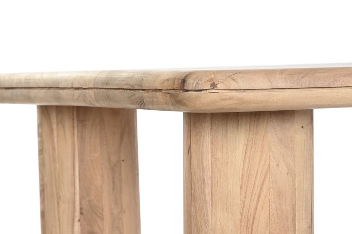 DKD Home Decor Mesa Comedor 90 x 75 x 180 cm Shabby