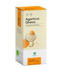 Gheos Agaricus 90 Cápsulas Refuerza Defensas Naturales Sistema Inmunitario con Vitamina C Vegano