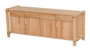 DKD Home Decor Buffet de Madera de Olmo Reciclada Natural 183x57x90