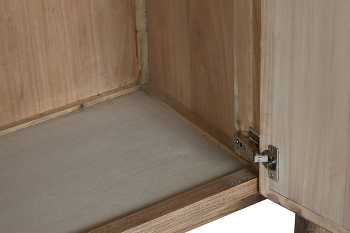 DKD Home Decor Buffet de Madera de Olmo Reciclada Natural 183x57x90