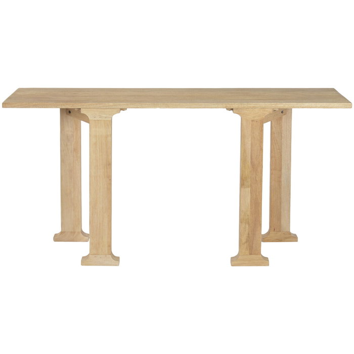DKD Home Decor Consola de Mango Natural 1660x460x180 mm