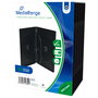 MEDIARANGE Funda de DVD BOX35-3, Capacidad 3 discos, Negro (Pack de 5)
