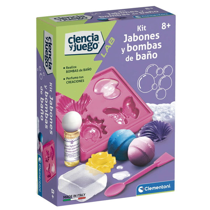 Clementoni Kit de Jabones y Bombas de Baño