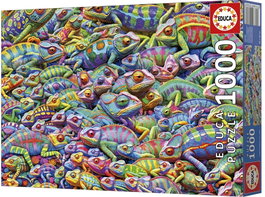 Educa Borras Puzzle 1000 Piezas Caos Camaleónico