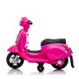 Ociotrends Moto Mini Vespa Rosa 6V 4Ah 1 Motor