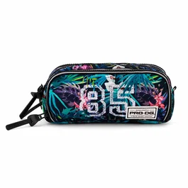 Pro-Dg Estuche Portatodo Note Jungle PRO-DG Multicolor Tres Compartimentos 22x10x8cm