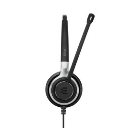 EPOS Sennheiser Headset Impact SC 638 - Auricular Mono de Diadema para Oficina, Negro y Plata - 1000580