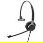EPOS Impact SC 638 Century Auriculares Diadema Supraaural para Llamadas y Música, Alámbrico, Negro y Plata, Frecuencia 50-12000 Hz