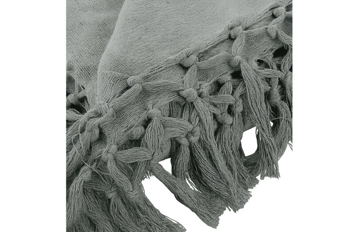 DKD Home Decor Plaid Urban Turquesa Poliéster Algodón 260 x 240 cm (2 Unidades)