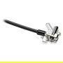 Kensington Candado para Portátil NanoSaver Keyed con Llave, Cable de Acero al Carbono de 1.8m, Negro