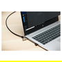 Kensington Candado para Portátil NanoSaver Keyed con Llave, Cable de Acero al Carbono de 1.8m, Negro