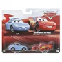 Cars Disney DXV99 Paquete de 2 Vehículos de Juguete, Modelo Aleatorio, Auto Pequeño, para Niños y Niñas de 3 Años en Adelante, Temática Disney Pixar Cars