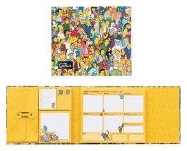 Grupo Erik Los Simpson Planificador Semanal con Notas Adhesivas 19 x 17 cm