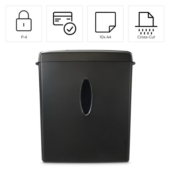 Hama safe x100cd destructora de papel manual - 460w - 15l - destruye hasta 11 hojas - velocidad 2m/min - corte cruzado Hama safe x100cd destructora de papel manual - 460w - 15l - destruye hasta 11 hojas - velocidad 2m/min - corte cruzado