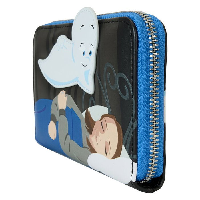 Loungefly Cartera Halloween Casper The Friendly Ghost Piel Vegana 15x10cm Múltiples Compartimentos Cierre Cremallera