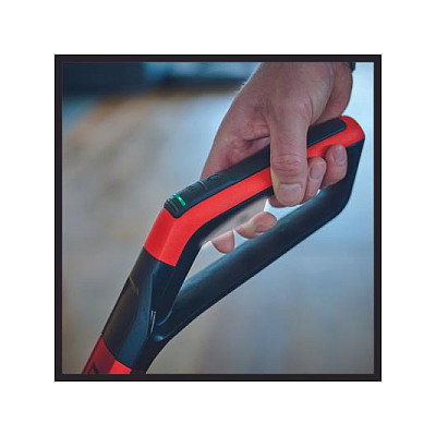 Einhell CLEANEXXO Fregona de microfibra para suelo duro, 360 grados, dispensador 400 ml, para laminado, azulejos y madera, color rojo