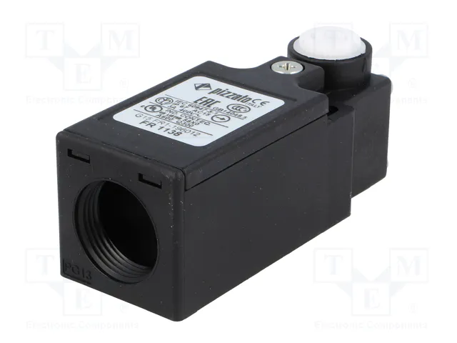 PIZZATO ELETTRICA FR 1138 Interruptor de fin de carrera NC x2 10A 250VAC PG13,5