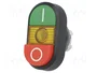 ABB Interruptor Doble de 22mm Verde-Rojo