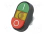 ABB Interruptor Doble de 22mm Verde-Rojo