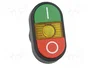 ABB Interruptor Doble de 22mm Verde-Rojo