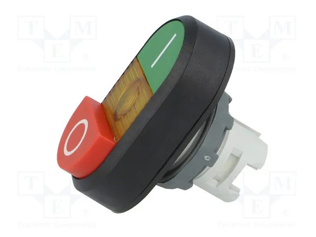 ABB Interruptor Doble de 22mm Verde-Rojo ABB Interruptor Doble de 22mm Verde-Rojo