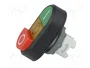 ABB Interruptor Doble de 22mm Verde-Rojo