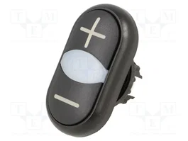 EATON ELECTRIC Interruptor doble 22mm Negro RMQ-Titan