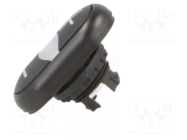 EATON ELECTRIC Interruptor doble 22mm Negro RMQ-Titan