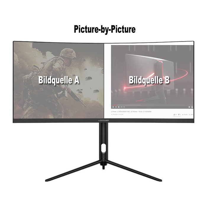 LC-Power LC-M30UWFC Monitor Curvo UltraWide 76.2 cm (30") 2560x1080 Full HD 200Hz 1ms AMD FreeSync Flicker Free VA Montaje VESA LC-Power LC-M30UWFC Monitor Curvo UltraWide 76.2 cm (30") 2560x1080 Full HD 200Hz 1ms AMD FreeSync Flicker Free VA Montaje VESA