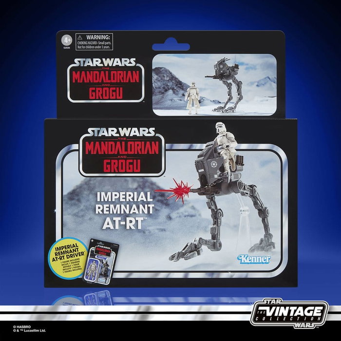 Hasbro Star Wars The Vintage Collection: Imperial Remnant AT-RT con Figura de 9,5 cm