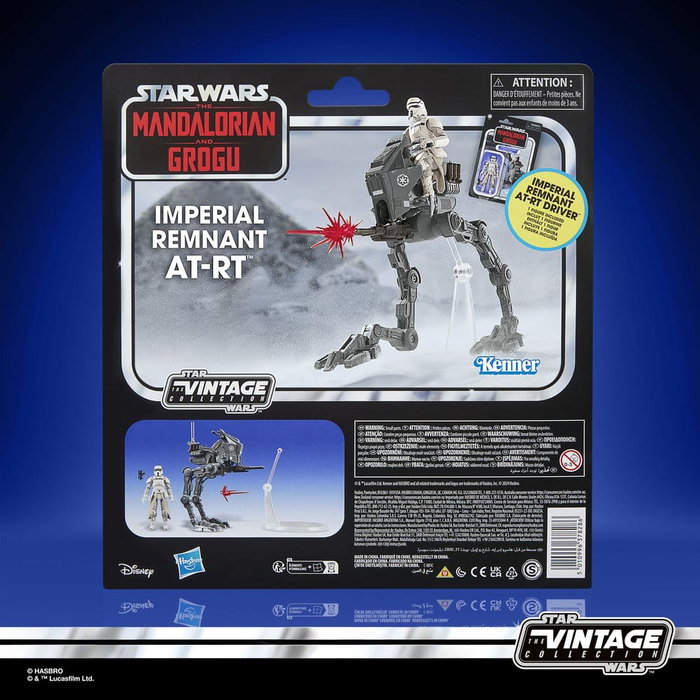 Hasbro Star Wars The Vintage Collection: Imperial Remnant AT-RT con Figura de 9,5 cm