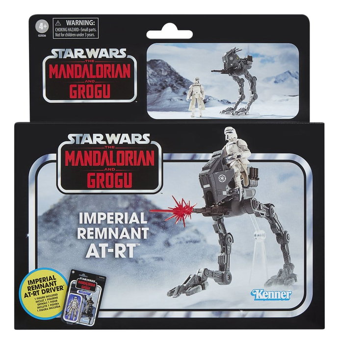 Hasbro Star Wars The Vintage Collection: Imperial Remnant AT-RT con Figura de 9,5 cm