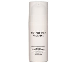 Bare Minerals PRIME TIME Gel Prebase Matificante y Suavizante, 30 ml | Con Vitaminas C y E, Ideal para todo tipo de piel, Prepación para Maquillaje