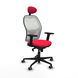 PIQUERAS Y CRESPO Silla de oficina Jorquera Roja y Blanca