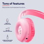 Trust Nouna Kids Auriculares Inalámbricos Rosa