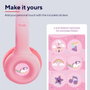 Trust Nouna Kids Auriculares Inalámbricos Rosa