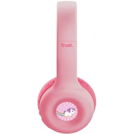 Trust Headphones WRL Nouna Kids Pink 25274 Auriculares Infantiles Rosa